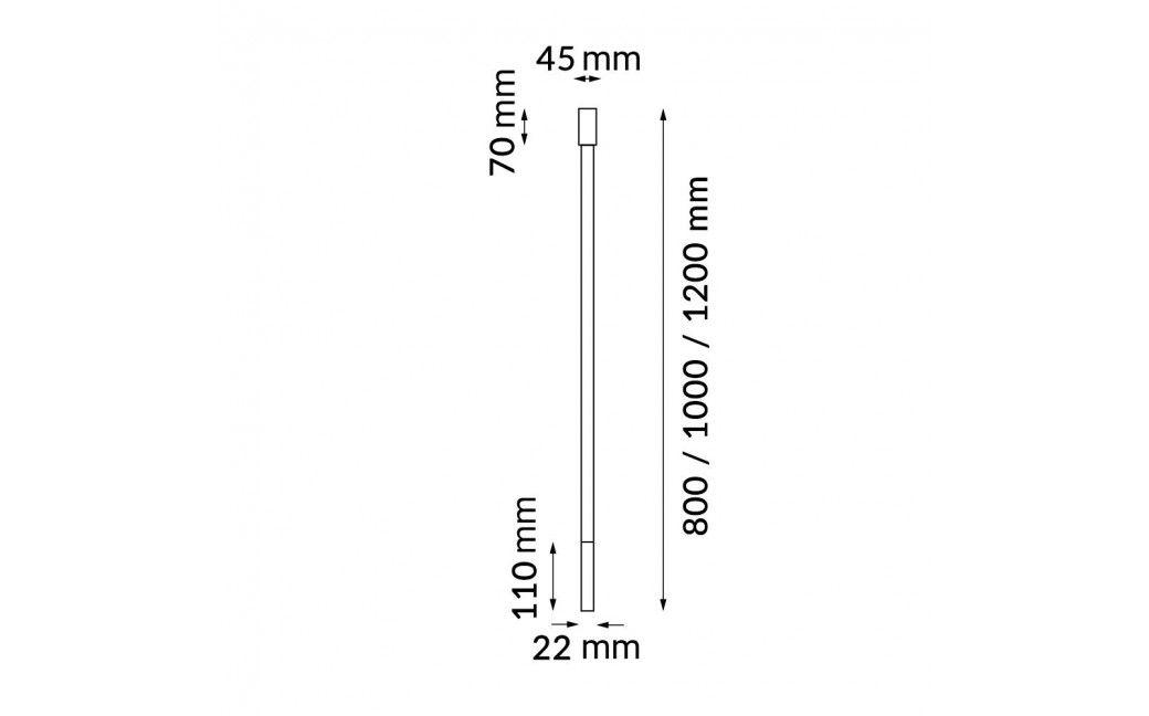 Dohar Plafon alha N - Biały (800 mm) 9276