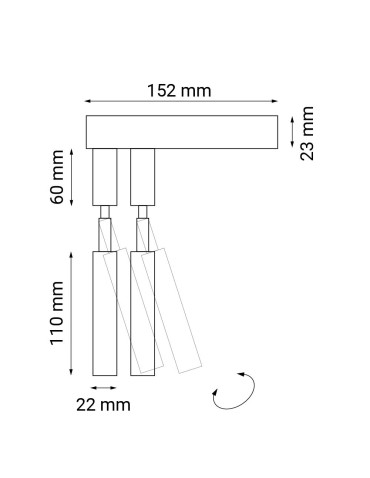 Dohar Kinkiet alha E 2 - Biały 9339 - produkt 2