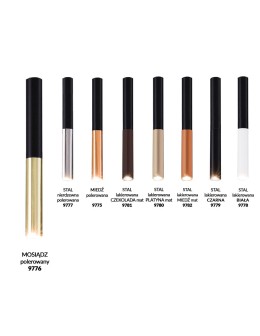 Dohar Końcówka wymienna - Mosiądz polerowany 9776