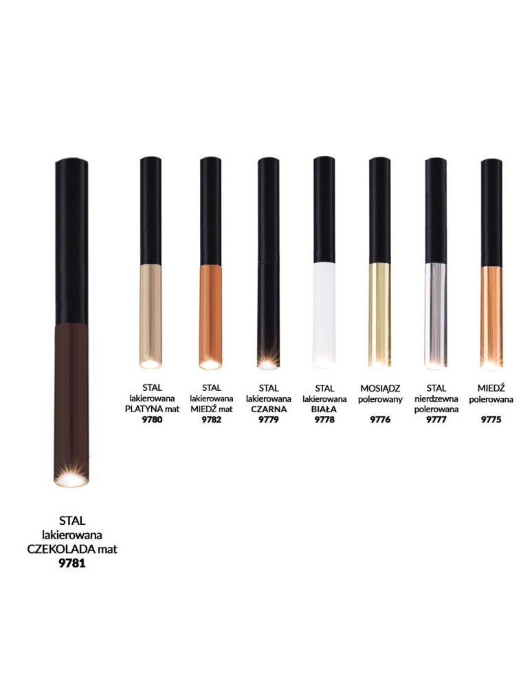 Other accessories - Dohar Replacement Tip - Chocolate Matte 9781 - product kolory-swiatla.pl 1