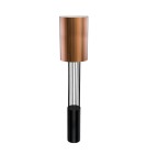 Loft floor lamps - industrial - Dohar IHI floor lamp - Black-copper (1890 mm) 9475 - product 1