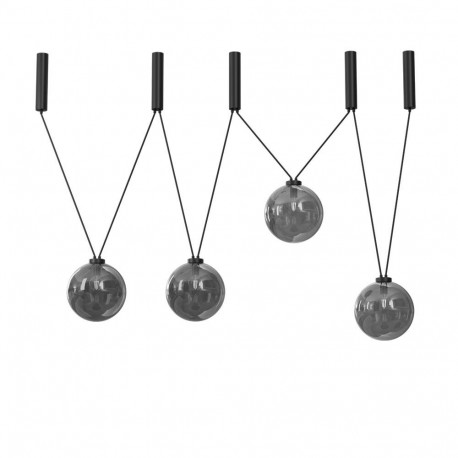 Dohar Lampa wisząca iO 4 - Czarna (1900 mm) 9146