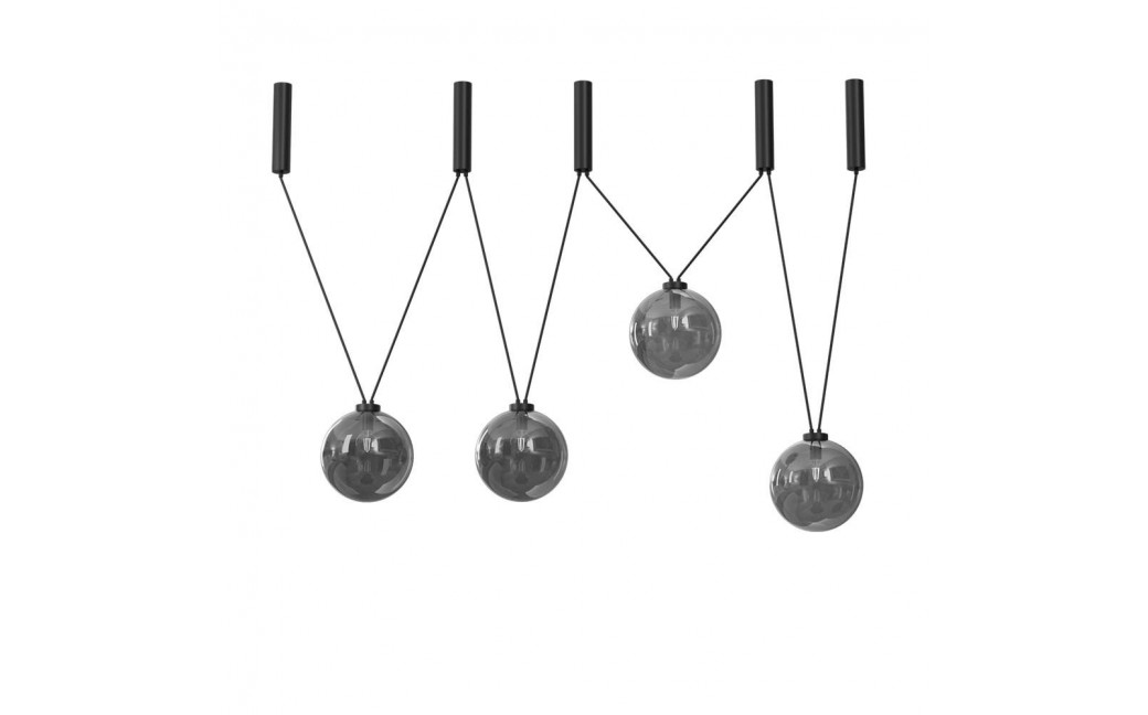 Dohar Lampa wisząca iO 4 - Czarna (1900 mm) 9146