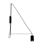 Cantilever wall lamps - Dohar Kabe wall lamp - Black (720 mm) 9016 - product 1