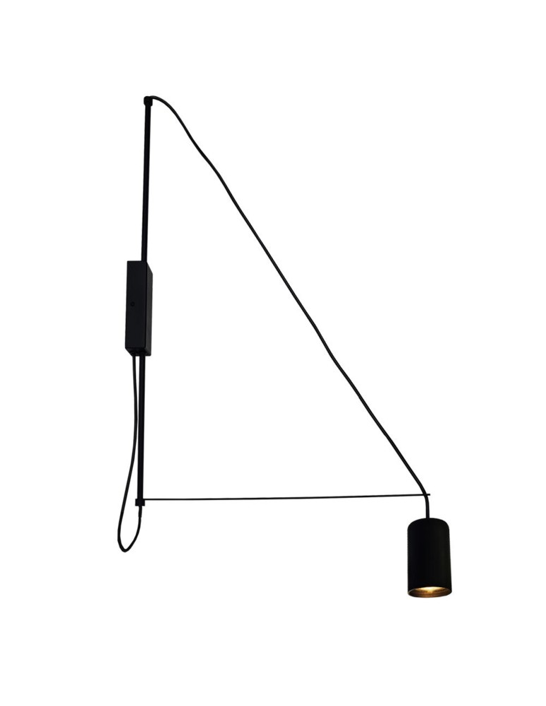 Cantilever wall lamps - Dohar Kabe wall lamp - Black (720 mm) 9016 - product kolory-swiatla.pl 1