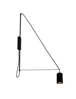 Dohar Kabe wall lamp - Black (720 mm) 9016