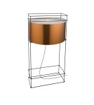 Loft floor lamps - industrial - Dohar Floor lamp PAA - Black-copper (1500 mm) 9525 - product 1