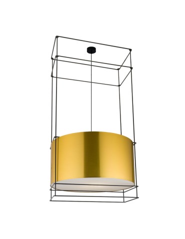 Dohar Pendant lamp PAA - Black-brass (800 mm) 9542