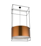 Designer pendant lamps - Dohar Pendant lamp PAA - Black-copper (800 mm) 9543 - product 1