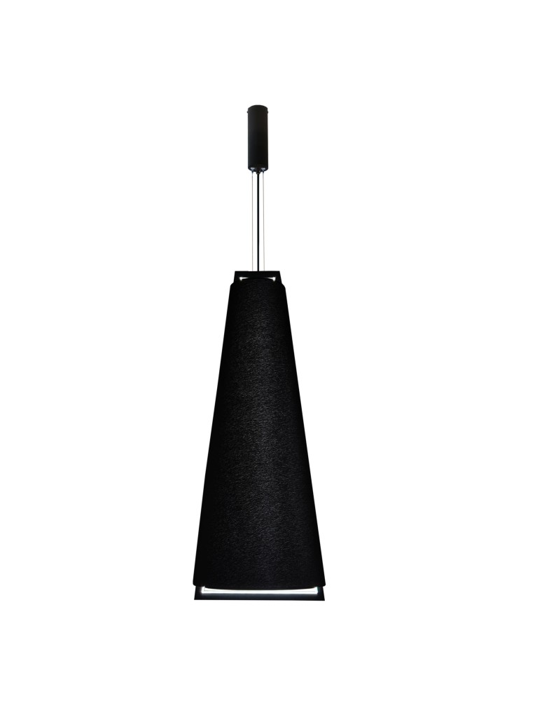 Pendant lamps - Dohar Pendant lamp Ponte 42 - Black (420 mm) 3000K 5051 - product kolory-swiatla.pl 1