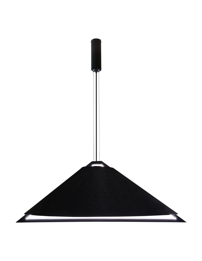 Pendant lamps - Dohar Pendant lamp Ponte 107 - Black (1070 mm) 3000K 5049 - product kolory-swiatla.pl 1
