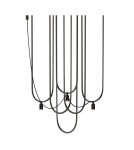 Designer pendant lamps - Dohar Udin 3 pendant lamp - Black 9786 - product 1