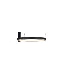 Ring ceiling lamps - Shilo Plafon Agari 57 - Black (570 mm) 3000K 1330 - product 1