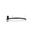 Ring ceiling lamps - Shilo Plafon Agari 87 - Black (870 mm) 3000K 1340 - product 1