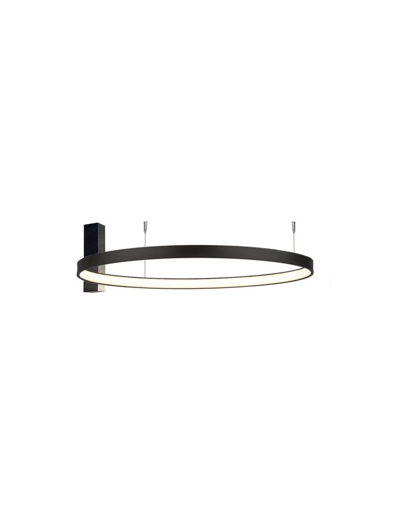 Ring ceiling lamps - Shilo Plafon Agari 87 - Black (870 mm) 3000K 1340 - product kolory-swiatla.pl 1
