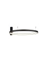 Shilo Plafon Agari 87 - Black (870 mm) 3000K 1340
