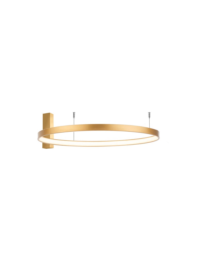 Ring ceiling lamps - Shilo Plafon Agari 87 - Gold (870 mm) 4000K 1345 - product kolory-swiatla.pl 1