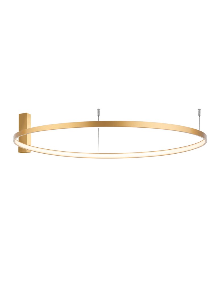 Ring ceiling lamps - Shilo Plafon Agari 117 - Gold (1170 mm) 3000K 1354 - product kolory-swiatla.pl 1