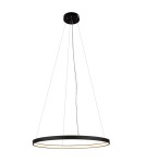 Pendant lamps circles - Shilo Pendant lamp Agari 87 - Black (870 mm) 3000K 5330 - product 1