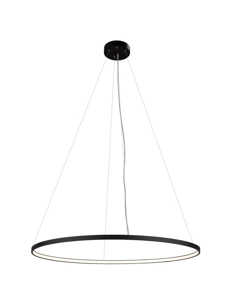 Pendant lamps circles - Shilo Pendant lamp Agari 117 - Black (1170 mm) 4000K 5342 - product kolory-swiatla.pl 1