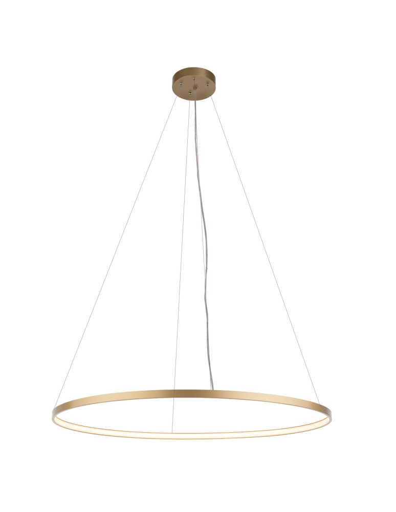 Pendant lamps circles - Shilo Pendant lamp Agari 117 - Gold (1170 mm) 3000K 5344 - product kolory-swiatla.pl 1