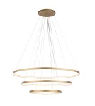 Pendant lamps circles - Shilo Agari Multi 3 pendant lamp 117-87-57 - Gold (1170 mm) 3000K 5420 - product 1