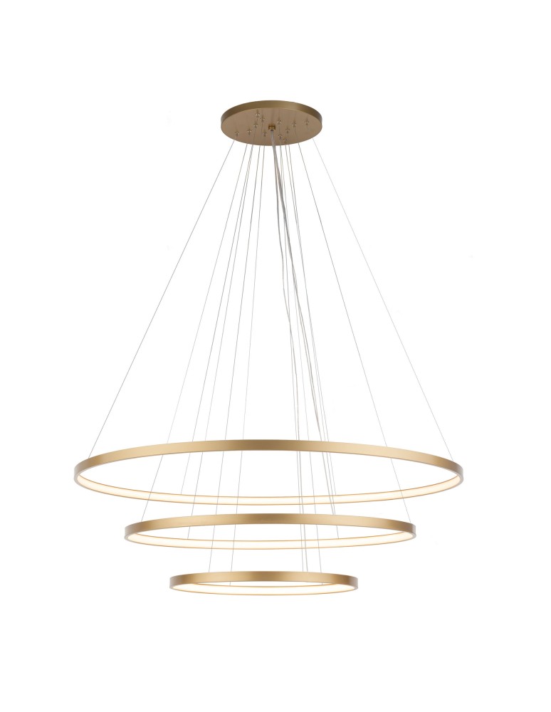 Pendant lamps circles - Shilo Agari Multi 3 pendant lamp 117-87-57 - Gold (1170 mm) 3000K 5420 - product kolory-swiatla.pl 1