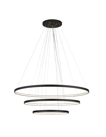 Shilo Agari Multi 3 pendant lamp 117-87-57 - Black (1170 mm) 3000K 5430