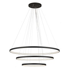 Shilo Lampa wisząca Agari Multi 3 117-87-57 - Czarna (1170 mm) 4000K 5431