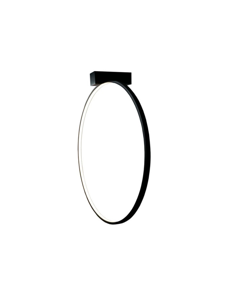 Ring wall lamps - Shilo Wall lamp Agaro 57 - Black (610 mm) 3000K 4300 - product kolory-swiatla.pl 1