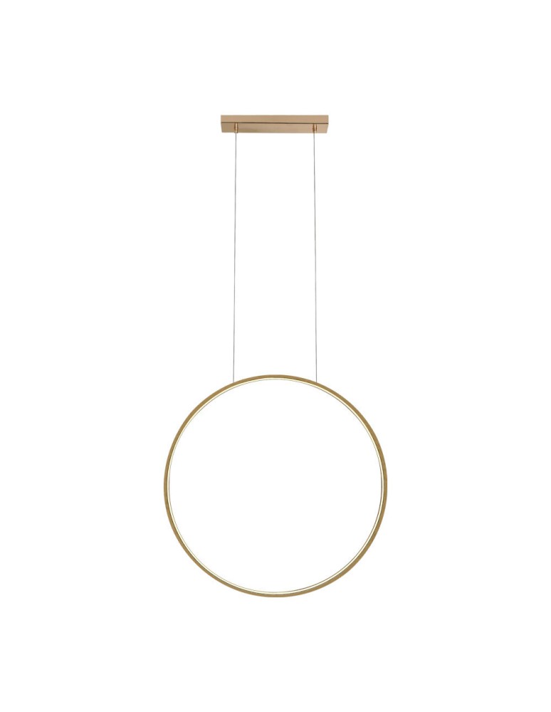 Pendant lamps circles - Shilo Agaro 57 Pendant Lamp - Gold (570 mm) 3000K 5304 - product kolory-swiatla.pl 1