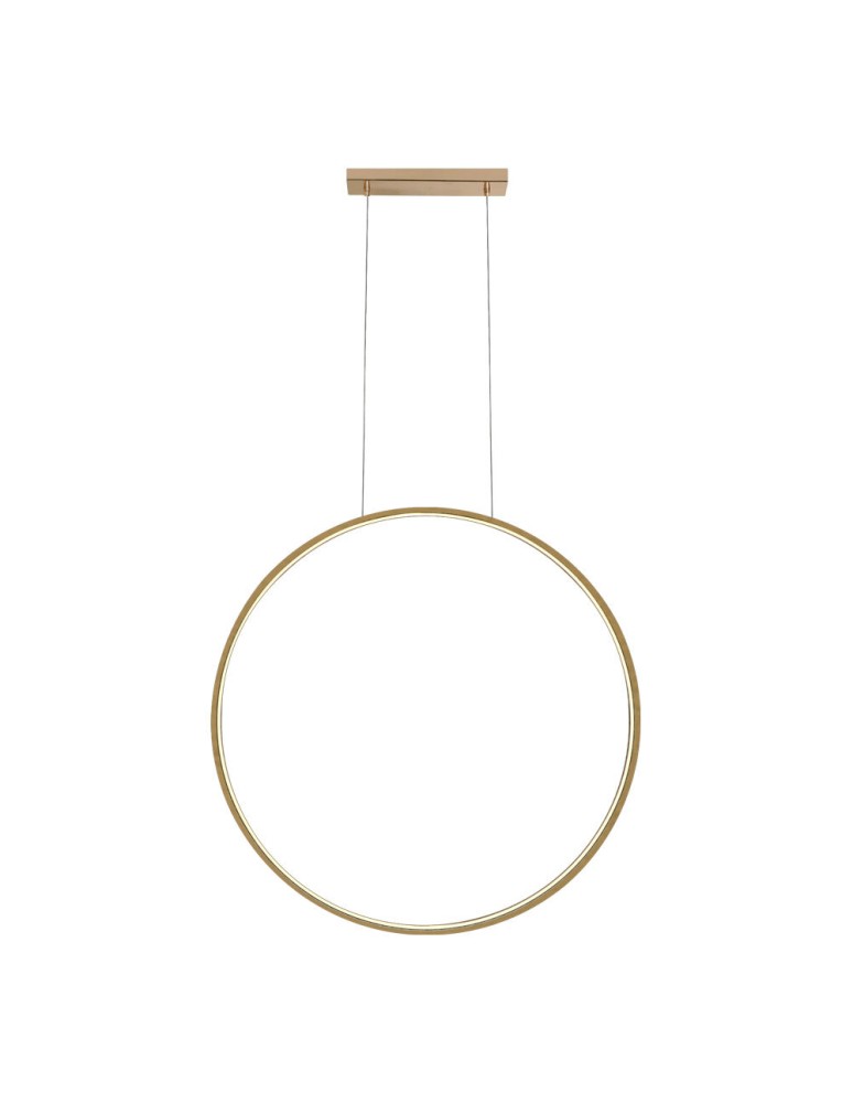 Pendant lamps circles - Shilo Pendant lamp Agaro 87 - Gold (870 mm) 3000K 5314 - product kolory-swiatla.pl 1
