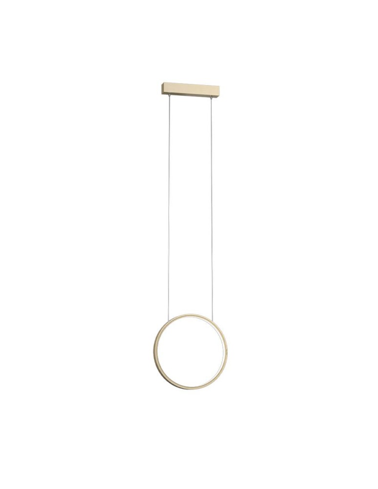 Pendant lamps circles - Shilo Pendant lamp Agaro 27 - Gold (270 mm) 3000K 5316 - product kolory-swiatla.pl 1