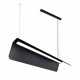 Shilo Lampa wisząca Agrola Z - Czarna (900 mm) 3000K 5206