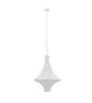 Boho pendant lamps - Shilo Pendant lamp Alda S - White (300 mm) 5114 - product 1