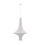 Boho pendant lamps - Shilo Pendant lamp Alda M - White (420 mm) 5115 - product 1