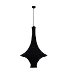 Boho pendant lamps - Shilo Pendant lamp Alda L - Black (500 mm) 5113 - product 1