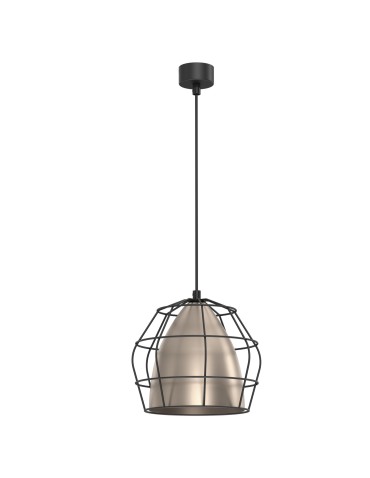 Shilo Alkana Pendant Lamp - Matte Black Platinum (220 mm) 5022