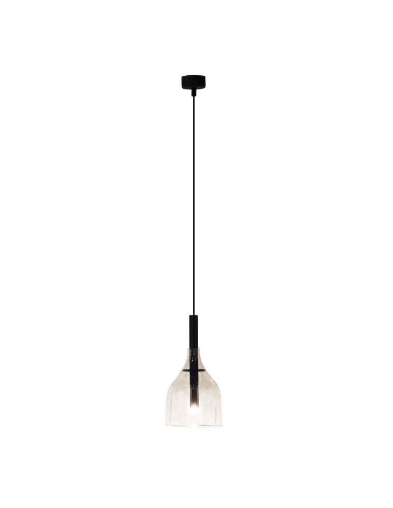 Loft pendant lamps - Shilo Pendant lamp Botor 1 - Black (150 mm) 5095 - product kolory-swiatla.pl 1