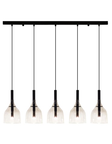 Shilo Pendant lamp Botor 5 - Black (910 mm) 5098