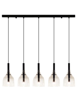 Shilo Lampa wisząca Botor 5 - Czarna (910 mm) 5098