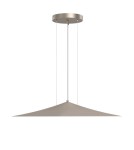 Designer pendant lamps - Shilo Pendant lamp Brito 74 - Platinum matt (740 mm) 5068 - product 1
