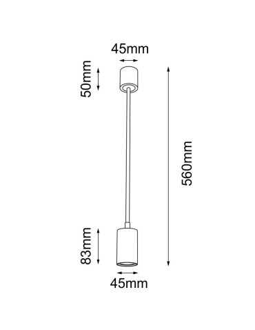 Shilo Dakata 1 Pendant Lamp - Black 5632 - product 2