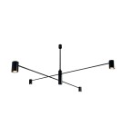 Industrial pendant lamps - Shilo Dakata 4 Pendant Lamp - Black 5636 - product 1
