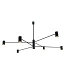 Industrial pendant lamps - Shilo Dakata 6 Pendant Lamp - Black 5638 - product 1