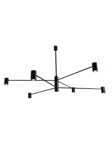 Shilo Dakata 6 Pendant Lamp - Black 5638
