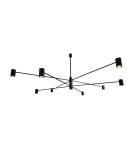 Industrial pendant lamps - Shilo Dakata 8 Pendant Lamp - Black 5640 - product 1