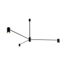 Industrial pendant lamps - Shilo Dakata 3 Pendant Lamp - Black 5648 - product 1