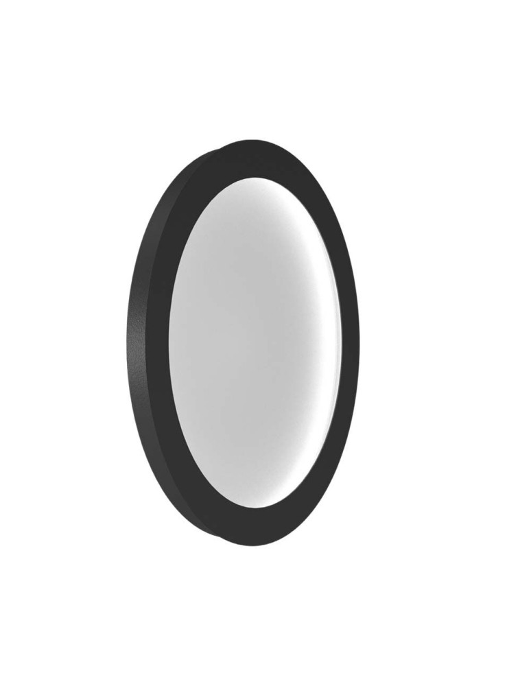 Wall lamps - Shilo Wall lamp Disk IL - Black (325 mm) 3000K 1282 - product kolory-swiatla.pl 1