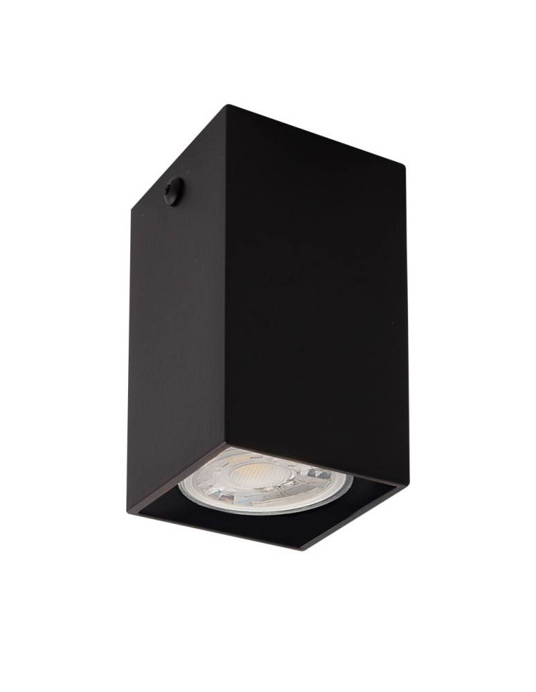 Square ceiling luminaires - Shilo Plafon Doha - Black (80 mm) 1095 - product kolory-swiatla.pl 1